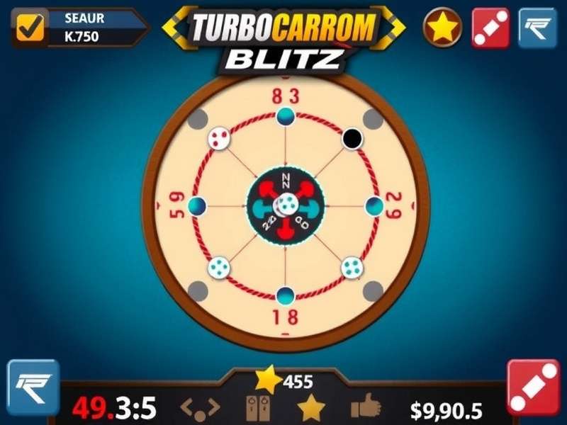 Turbo Carrom Blitz Gameplay